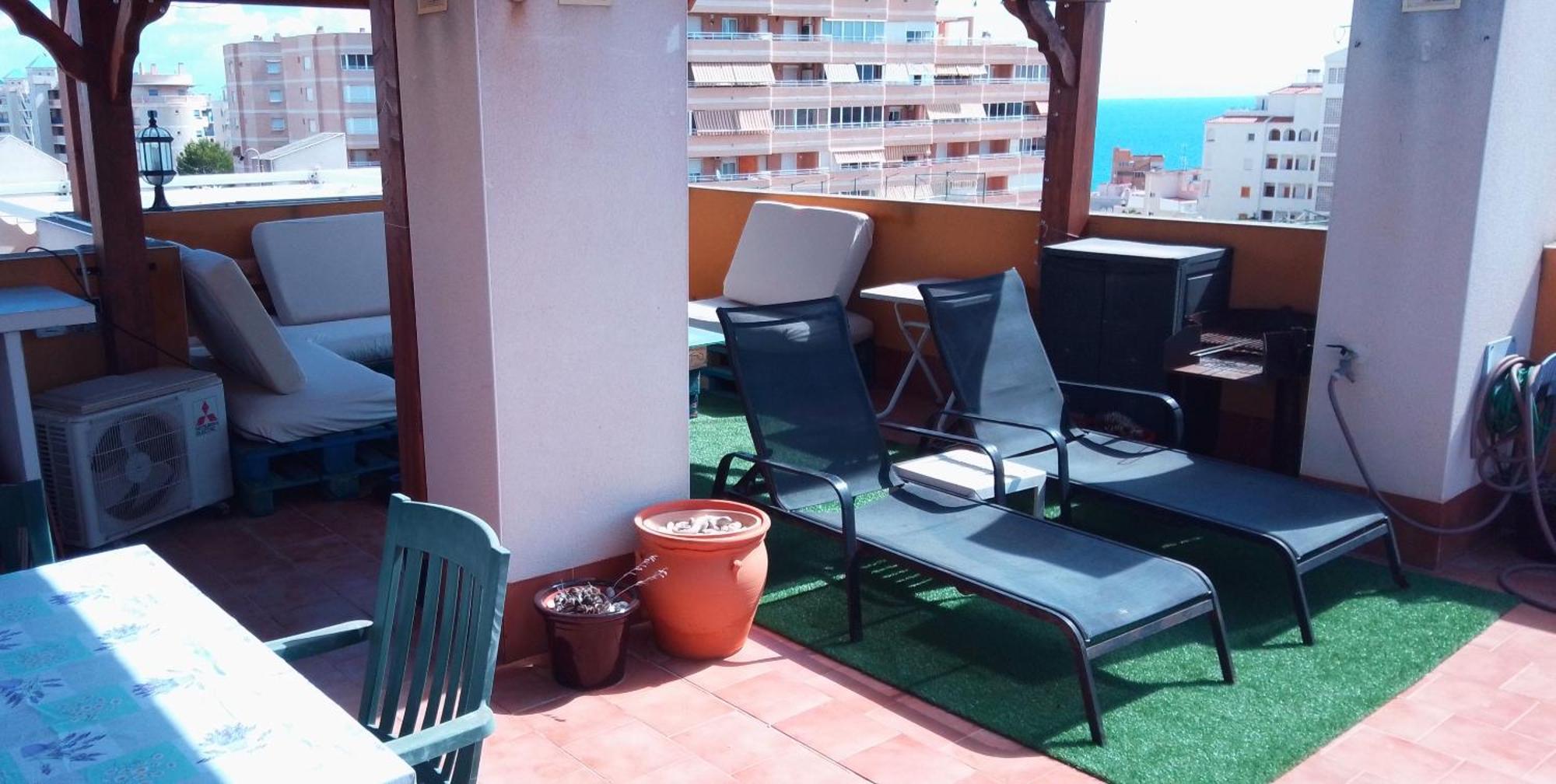 Apartamento Con Piscina Y Gran Terraza En Arenales Del Sol Διαμέρισμα Εξωτερικό φωτογραφία